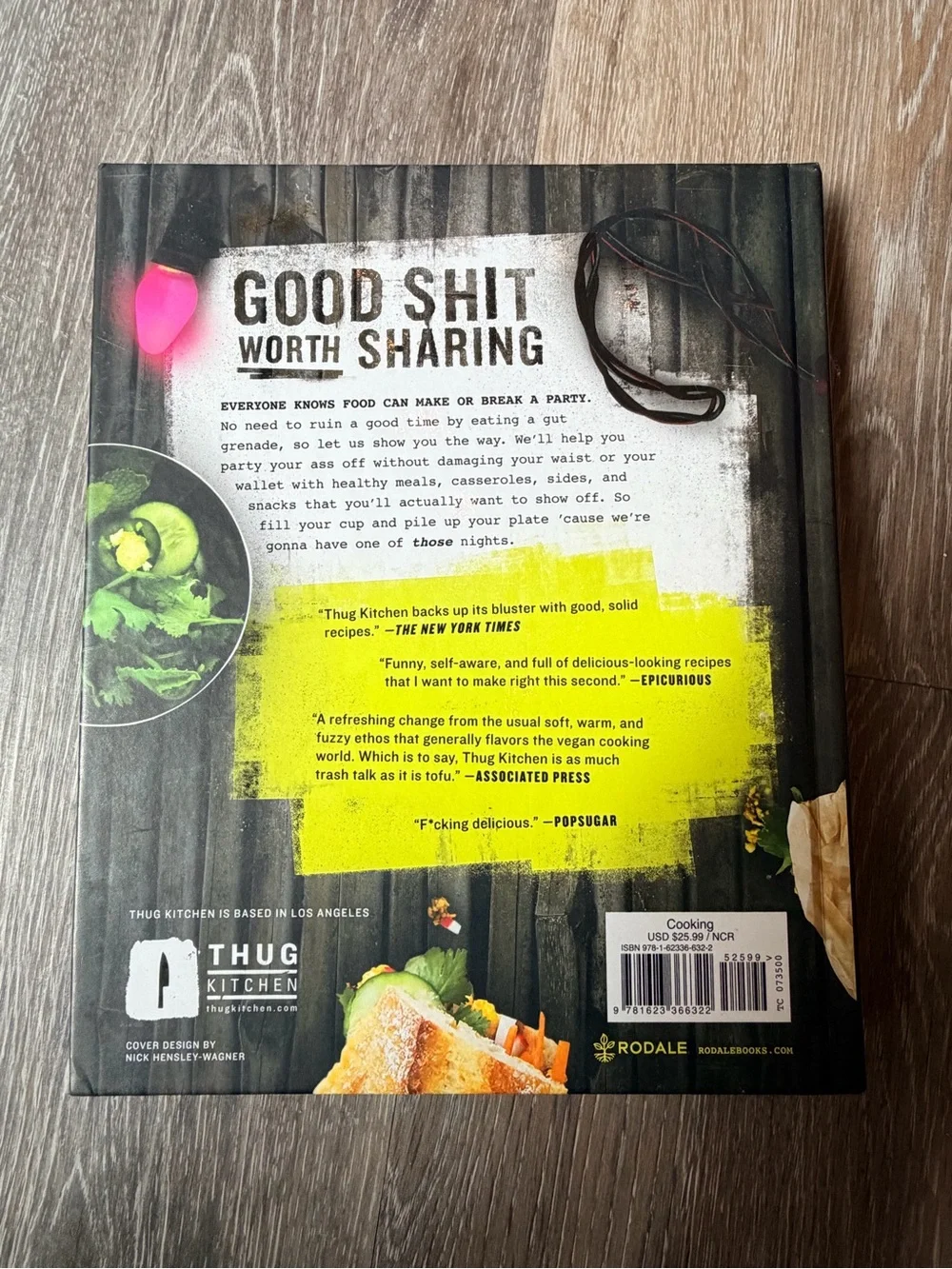 Party Grub Cookbook - thug kitchen